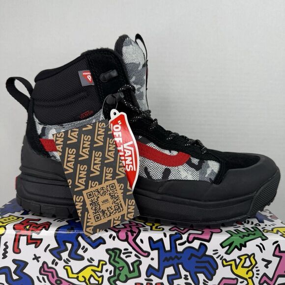 NEW Vans UltraRange Exo Hi MTE-2 Camo Black Red Primaloft 500383 Mens‎ Size 6.5 - Picture 1 of 10